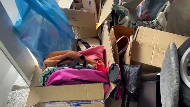 Una familia residente en el edificio quemado: Estamos en shock, pero tuvimos suerte