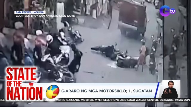 Truck, nang-araro ng mga motorsiklo; isa, sugatan | SONA