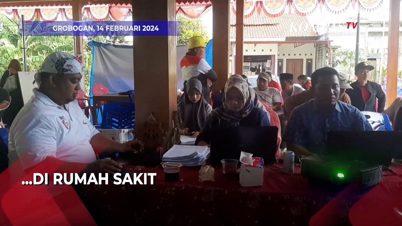 Sempat Bertugas Pakai Kursi Roda, Anggota KPPS di Grobogan Berakhir Rawat Inap di Rumah Sakit