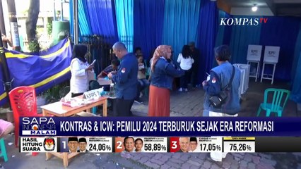 ICW dan Kontras Kompak Menilai Pemilu 2024 jadi Pemilu Terburuk Sejak Reformasi
