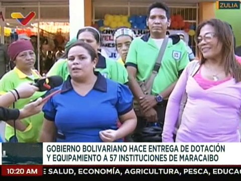 Zulia | Gobierno nacional otorga equipamiento a diversas instituciones educativas de la entidad