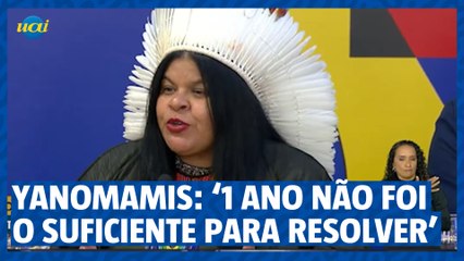 Sonia Guajajara anuncia medidas para a Terra Indígena Yanomami