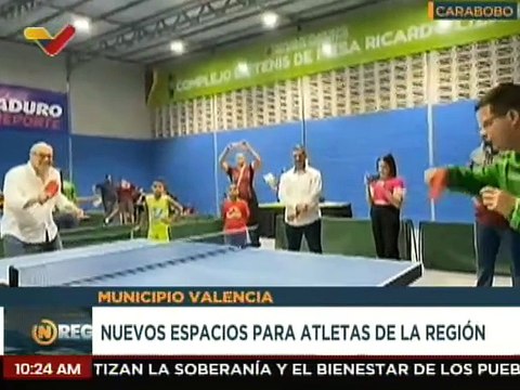Inauguran nuevos espacios deportivos en el edo. Carabobo para el desarrollo de los jóvenes