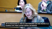 Así ha rechazado el PSOE de San Fernando dar más medios a la Guardia Civil para luchar contra los narcos