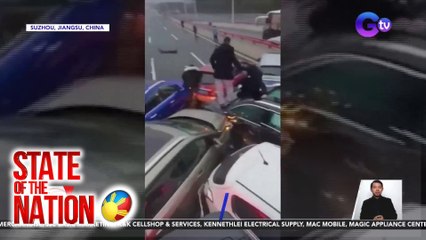 STATE OF THE NATION PART 2 & 3: Karambola ng 100 sasakyan | Mga eksena sa Widow's War | atbp