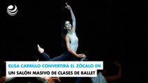 Elisa Carrillo convertirá el Zócalo en un salón masivo de clases de ballet