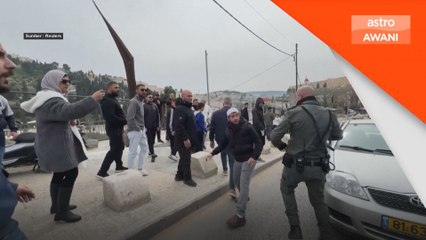 Ditengking, dikawal ketat ketika tunai solat di Al-Aqsa