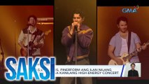 Jonas Brothers, pinerform ang ilan nilang greatest hits sa kanilang high-energy concert | Saksi