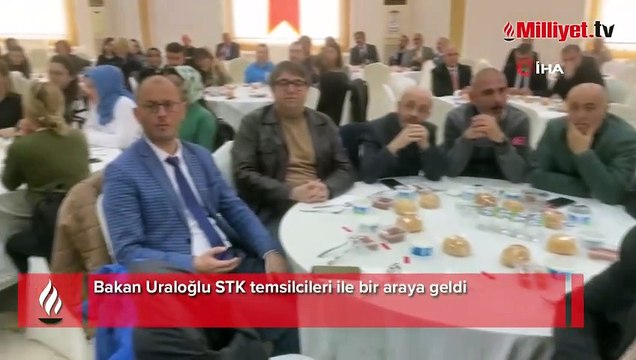 Bakan Uraloğlu STK temsilcileri ile bir araya geldi