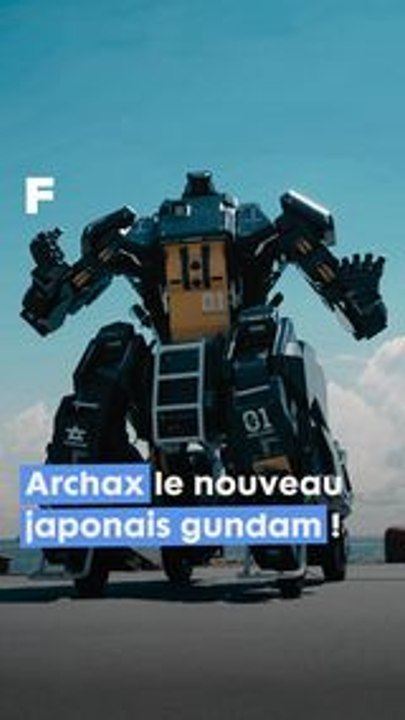 Voici Archax, le nouveau robot japonais Gundam ! #science