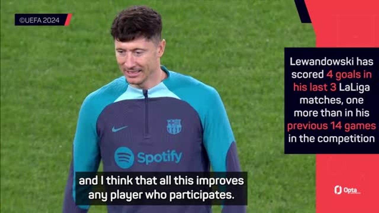 Lewandowski's form improves with the team - Xavi