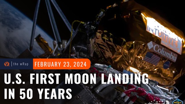 US achieves first moon landing in half century with private spacecraft