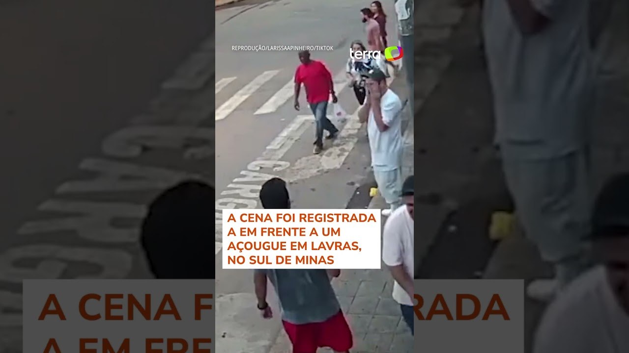 Homem se distrai e tem espetinho 'furtado' por cachorro caramelo em MG #shorts