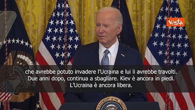 Biden: 500 nuove sanzioni per la Russia. Putin responsabile morte di Navalny