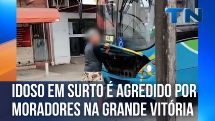 Idoso em surto é agredido por moradores na Grande Vitória