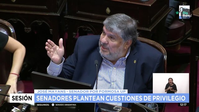 Duro cruce entre Mayans y Villarruel en el Senado: ¿hicieron desaparecer el busto de Néstor Kirchner?