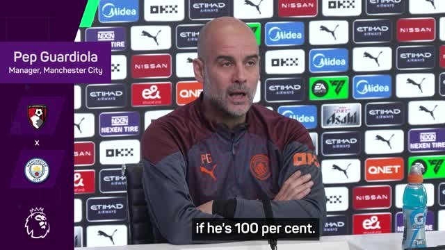 Guardiola hints at De Bruyne return