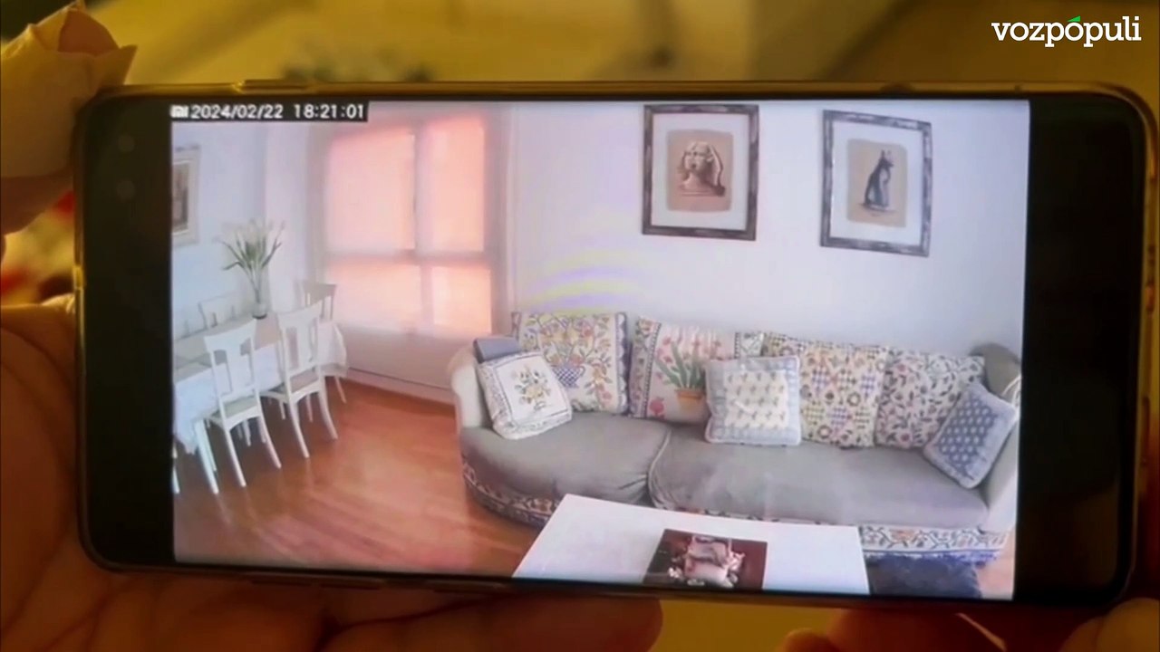 "Dios mío, qué horror": las imágenes del incendio de Valencia de una cámara de seguridad de una vivienda ‐ Hecho con Clipchamp