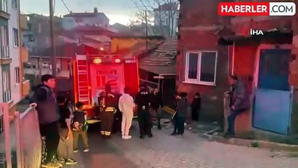 Gecekonduda çıkan yangın söndürüldü