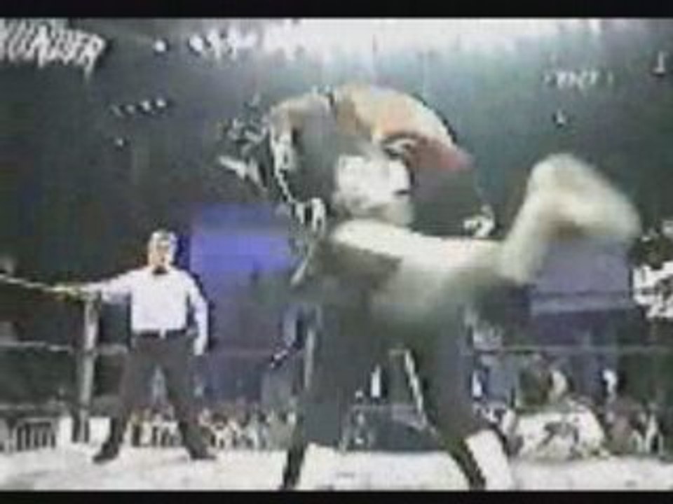 WWE - Rey Mysterio attack