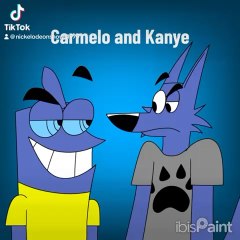 Johnny & Friends: Carmelo and Kanye in Speedpaint