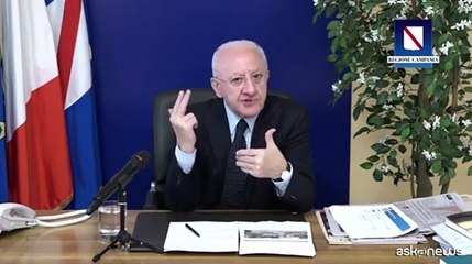 Terzo Mandato, De Luca: "Dibattito demenziale, la Campania pu? farlo"