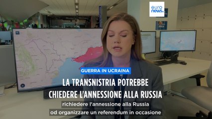 La Transnistria potrebbe chiedere l'annessione alla Russia