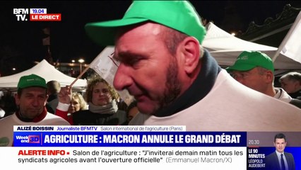 Annulation du grand débat: "Certains invités qui avaient été annoncés ont été pris par la profession agricole comme une provocation", affirme le président de la FNSEA Nouvelle-Aquitaine