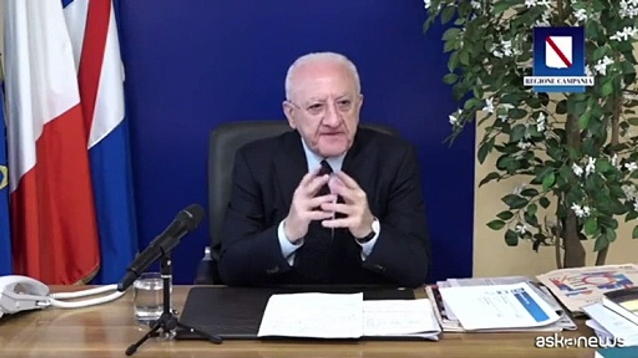 De Luca sfida Meloni a dibattito pubblico: "Non fate i conigli"