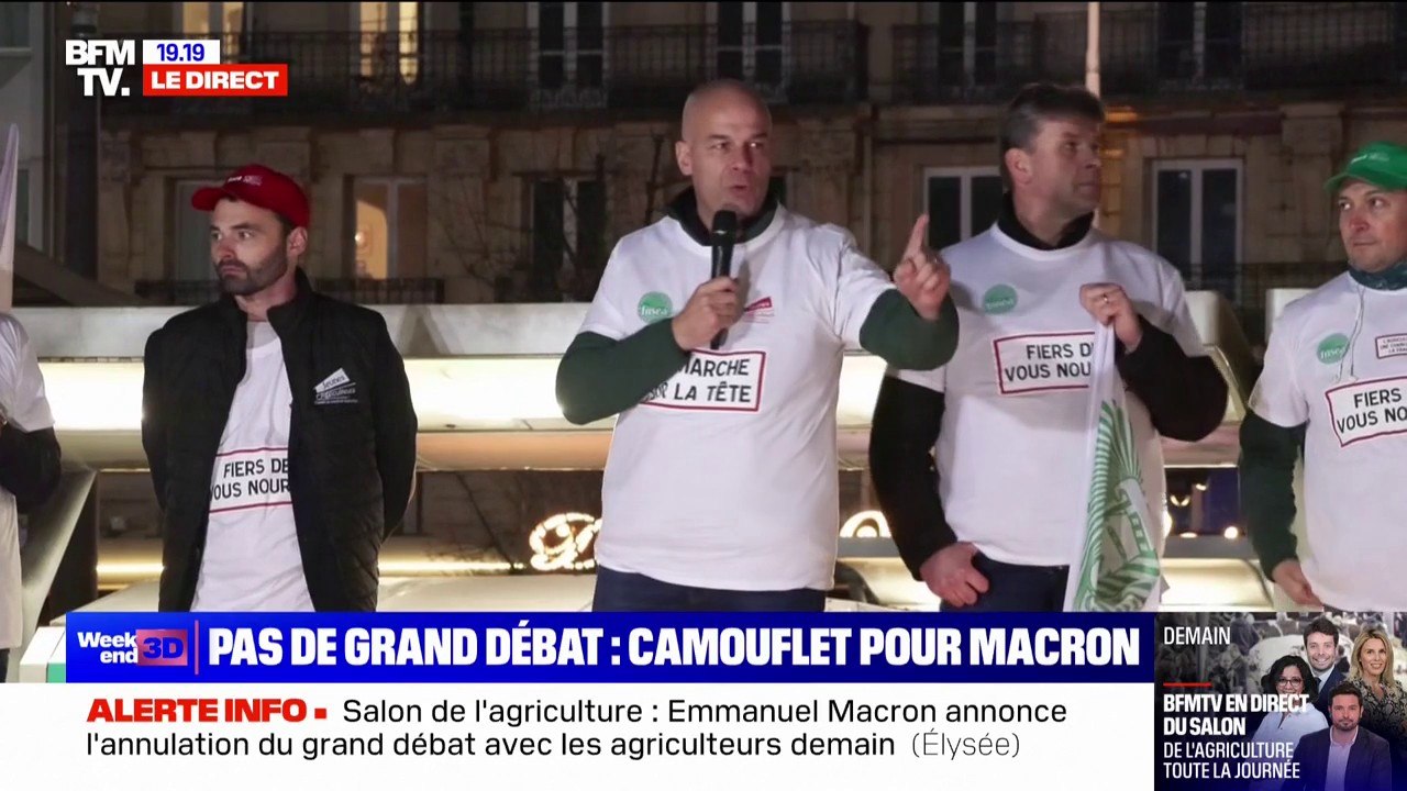 Crise agricole: "Notre responsabilité est de trouver un chemin sans complaisance", affirme Arnaud Rousseau (président de la FNSEA)