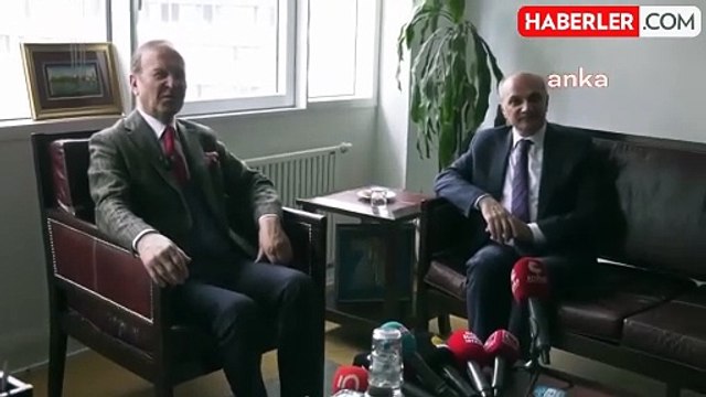 Saadet Partisi İstanbul Büyükşehir Belediye Başkan Adayı Birol Aydın, Ali Müfit Gürtuna'yı ziyaret etti