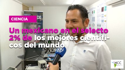 Un mexicano en el selecto 2% de los mejores científicos del mundo