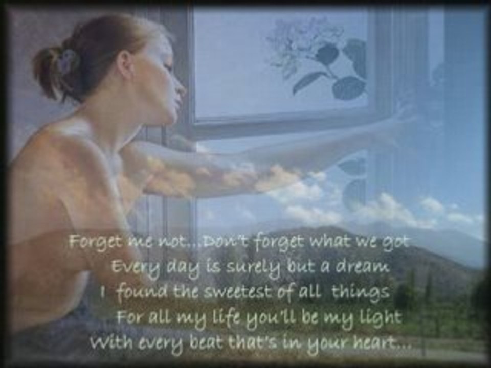 Forget me not