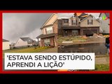 Homem desespera esposa ao filmar formação de tornado nos EUA