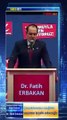 Yeniden Refah Partisi Genel Başkanı Dr. Fatih Erbakan: Çocuklarımızı sağlıklı yaşama teşvik edeceğiz