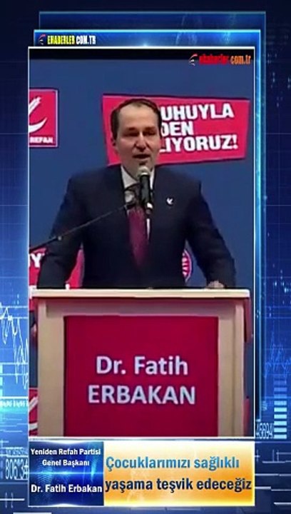 Yeniden Refah Partisi Lideri Erbakan: Çocukların çalışmak zorunda olduğu şehir refah şehri olamaz!