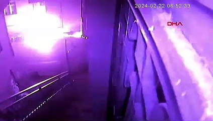 Eski kız arkadaşının evini ateşe verip kaçtı