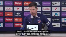 Atlético - Simeone : “On ne va pas du tout forcer avec Griezmann”