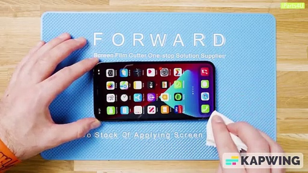 Vidéo Tuto pose dun film hydrogel