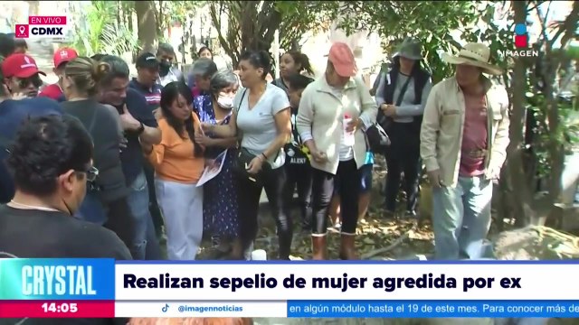 Familiares le dan el último adiós a Diana Laura, joven asesinada por su expareja