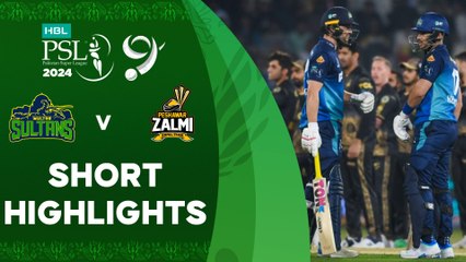 Short Highlights | Multan Sultans vs Peshawar Zalmi | Match 9 | HBL PSL 9 | M1Z2U  #MSvPZ | #HBLPSL9 | #KhulKeKhel