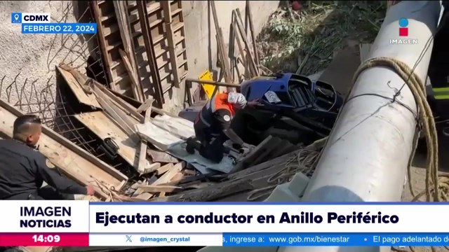 Conductor es asesinado en Anillo Periférico de la CDMX