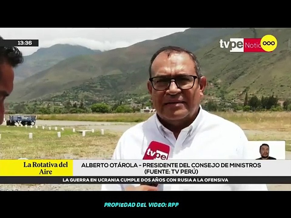 PREMIER OTÁROLA DIJO QUE VILLANUEVA ES UN PERSONAJE SINIESTRO