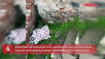 Ekipler ihbar üzerine harekete geçti! Metruk binada poşet içinde bebek bulundu