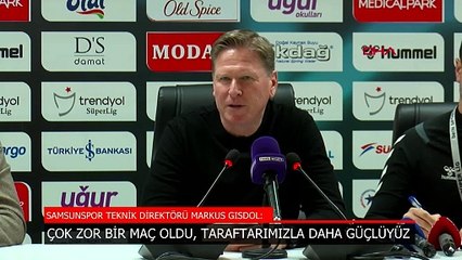 Markus Gisdol: Taraftarımızla çok daha güçlüyüz