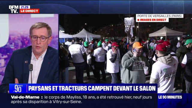 Annulation du grand débat du Salon de l'agriculture: Ça n'était ni le lieu, ni le moment , pour Dominique Chargé (président de la Coopération agricole)