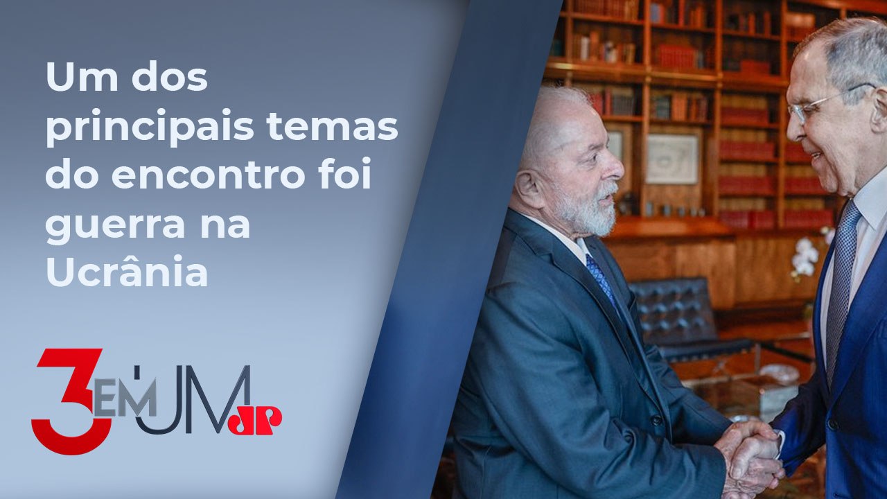 Lula recebe Lavrov e confirma viagem para Rússia