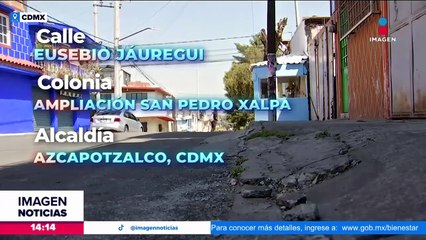 Deterioradas así lucen las banquetas y pavimentación de la alcaldía Azcapotzalco