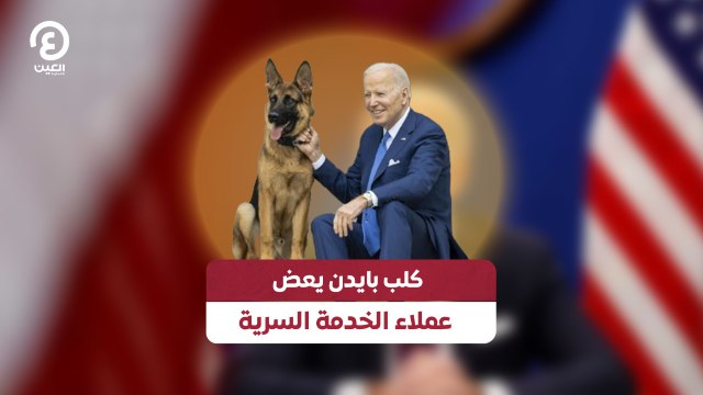 كلب بايدن يعض عملاء الخدمة السرية