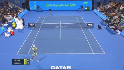 Doha - Pas de finale pour Monfils battu par le jeune Mensik